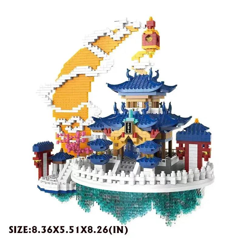  Elegant Building Block Set 3D Pavilion Toyland EU -  ToylandEU™