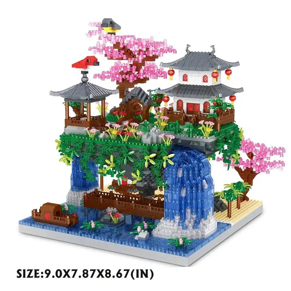  Elegant Building Block Set 3D Pavilion Toyland EU -  ToylandEU™