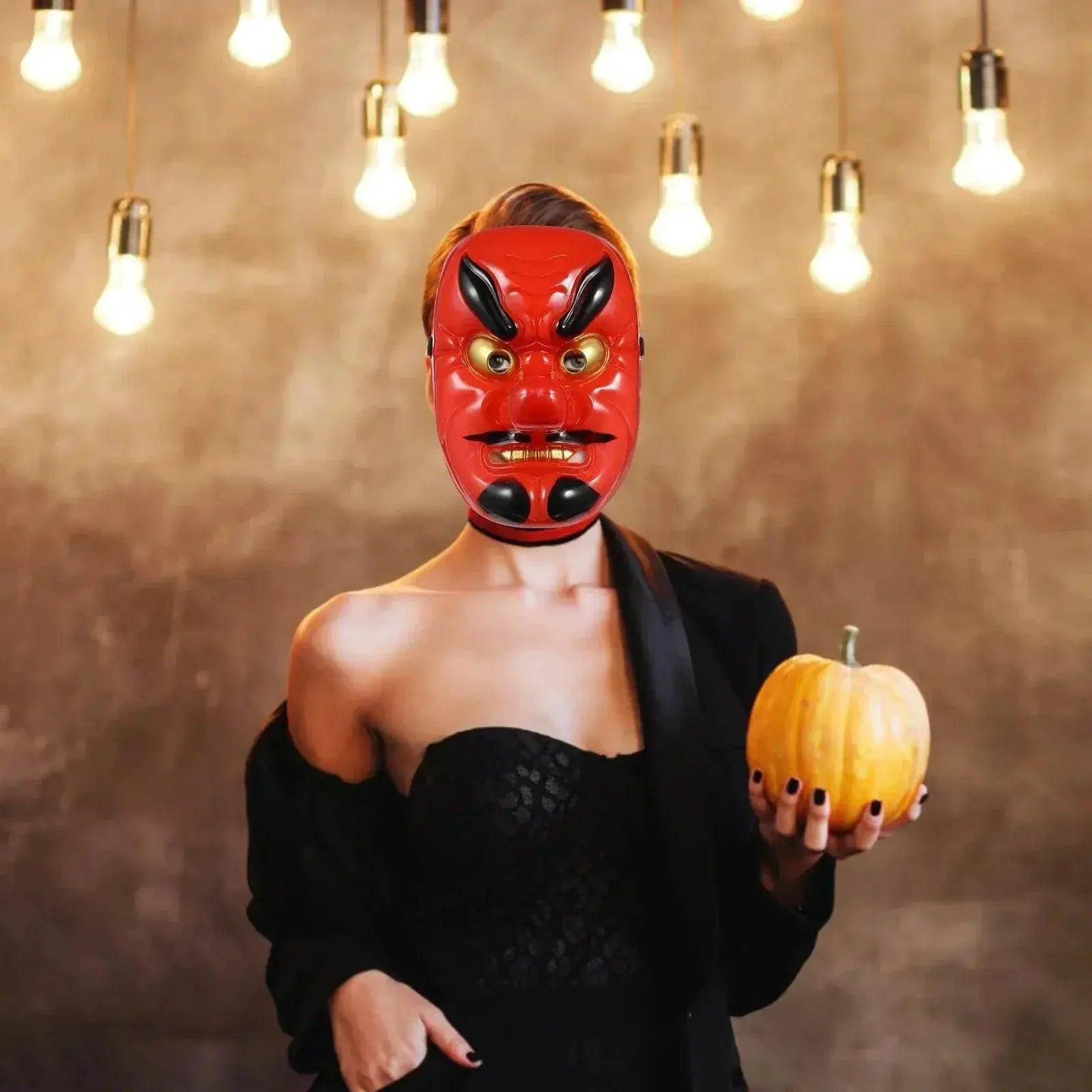  Elegant Japanese Red Tengu Mask Toyland EU -  ToylandEU™