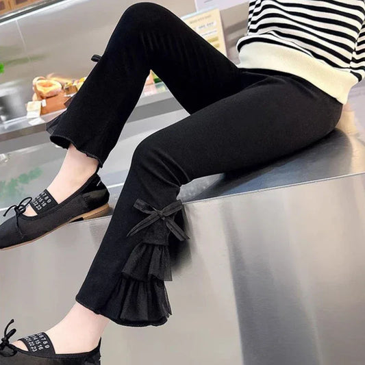 Elegant Kids Pants Bootcut Flare For Girls Ages 4-6 - ToylandEU