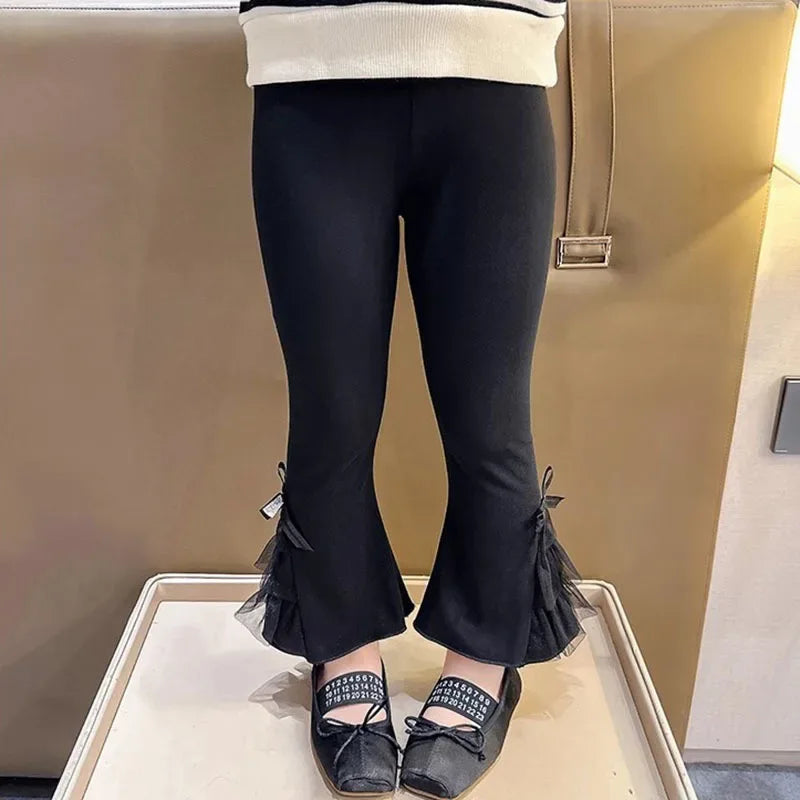 Elegant Kids Pants Bootcut Flare For Girls Ages 4-6 - ToylandEU