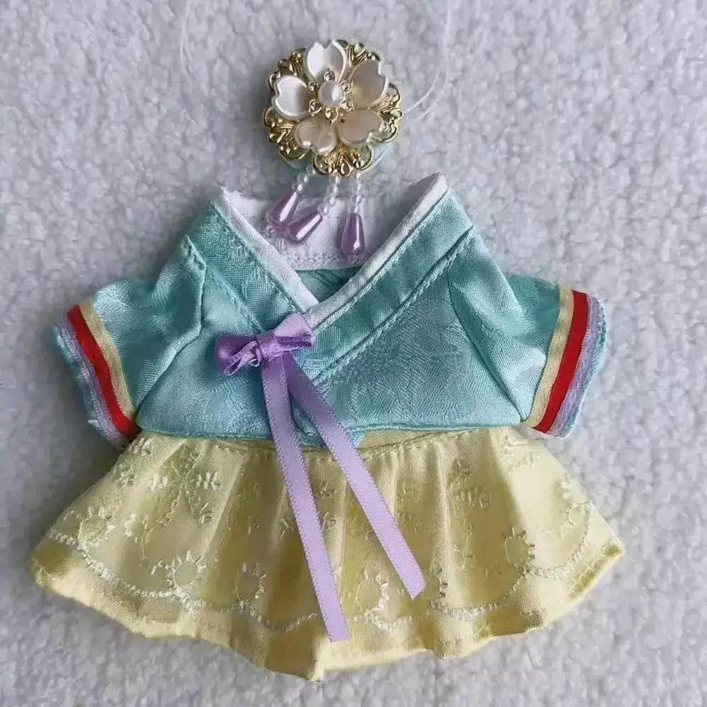  Elegant Korean Hanbok 17cm Doll Outfit Toyland EU -  ToylandEU™