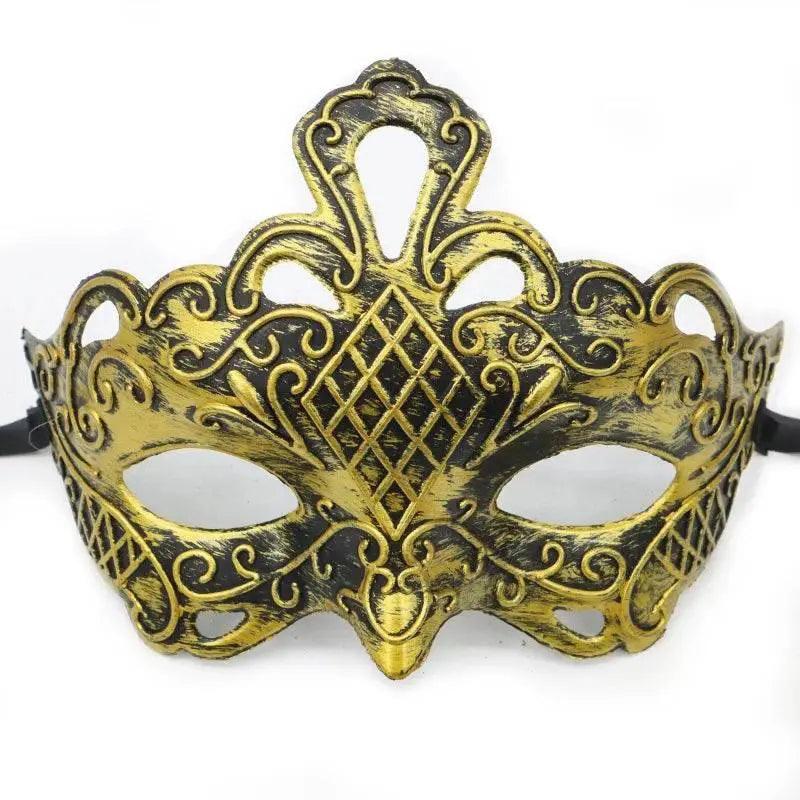  Elegant Masquerade Mask Copper Half Face Toyland EU -  ToylandEU™