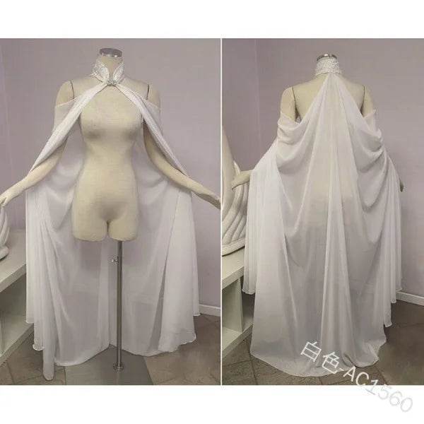 Elegant Medieval Cape Hooded Cloak for Women Cosplay - ToylandEU