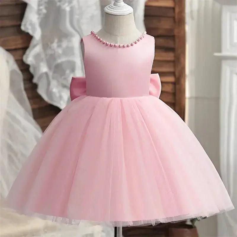  Elegant Pearl Beaded Dress 1st Birthday - Toyland EU -  ToylandEU™
