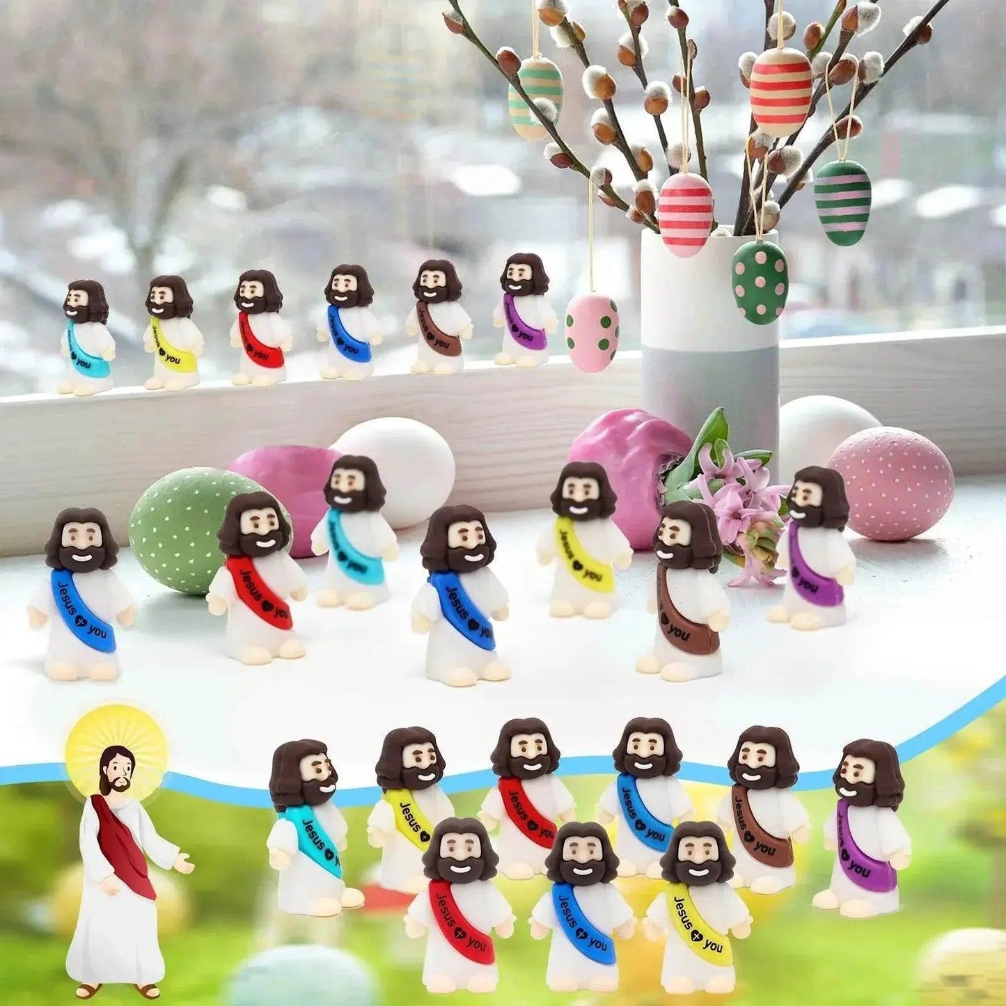  Elegant Premium Jesus Statues Decor Set - 100 Pieces Toyland EU -  ToylandEU™