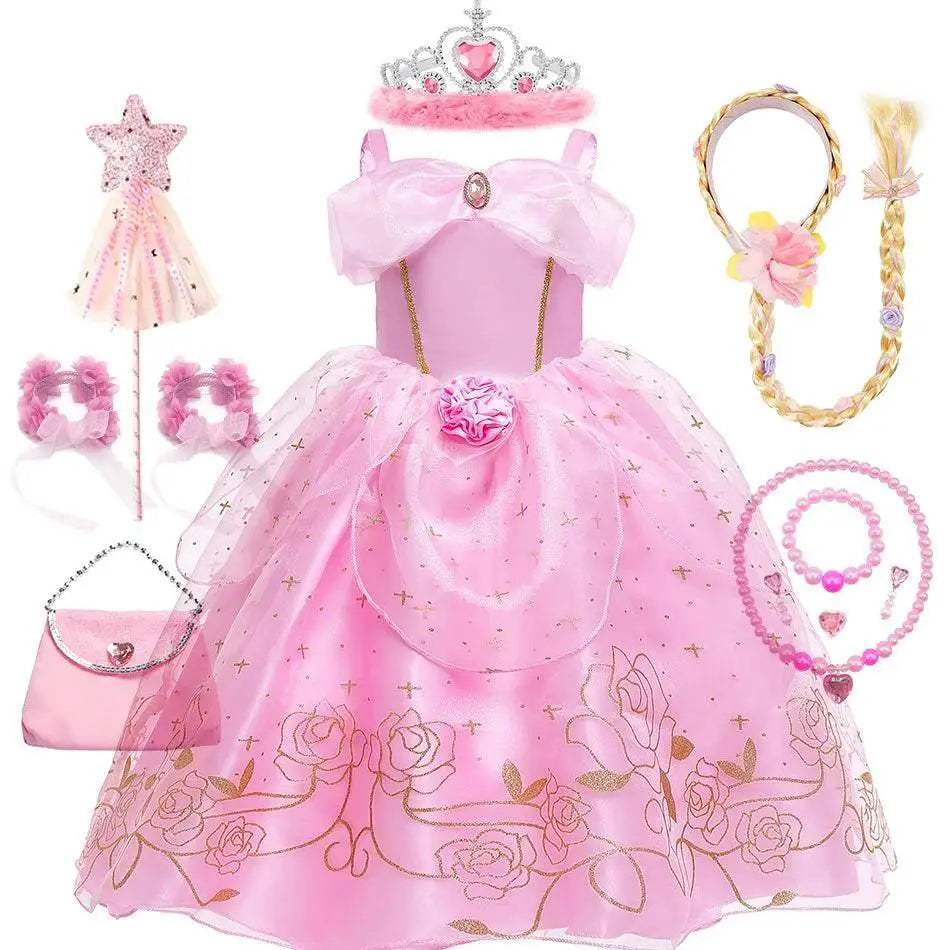  Elegant Princess Dress 2 To 10 Girls Floral Toyland EU -  ToylandEU™