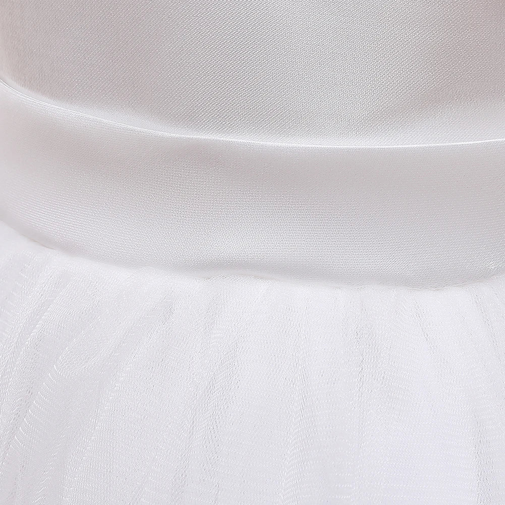 Elegant Princess Dress Tatting Lace Bow For 1 To 2 Years - ToylandEU