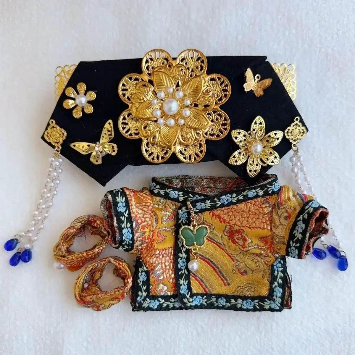 Elegant Qipao Doll Outfit 17cm Vintage Toyland EU -  ToylandEU™