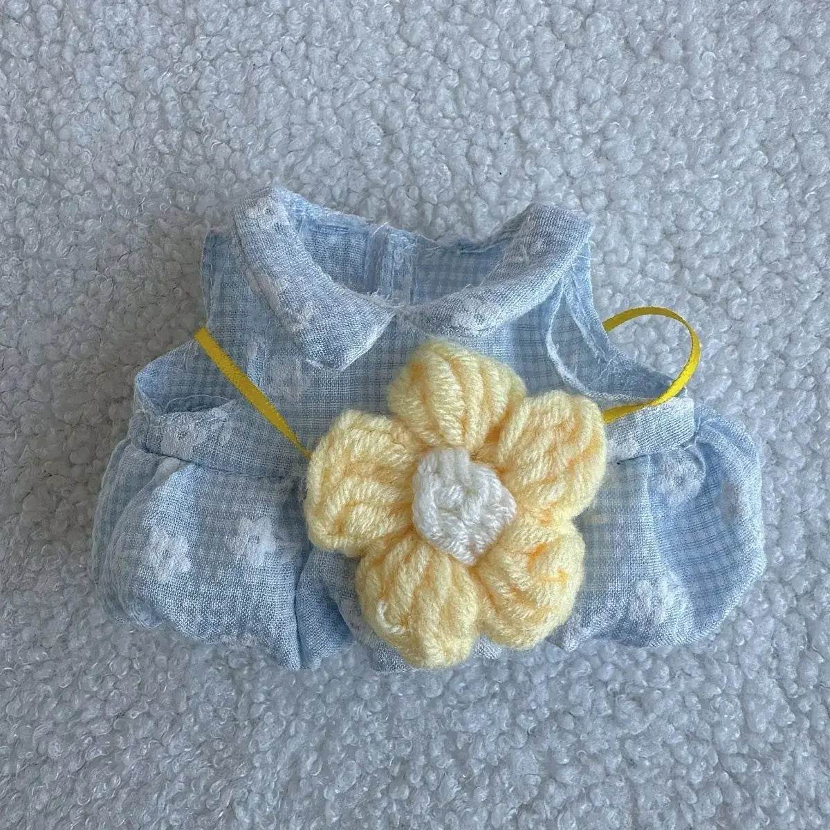 Elegant Qipao Dress With Hairpin For Labubu Dolls Featuring Summer Flower Design Labubu - ToylandEU