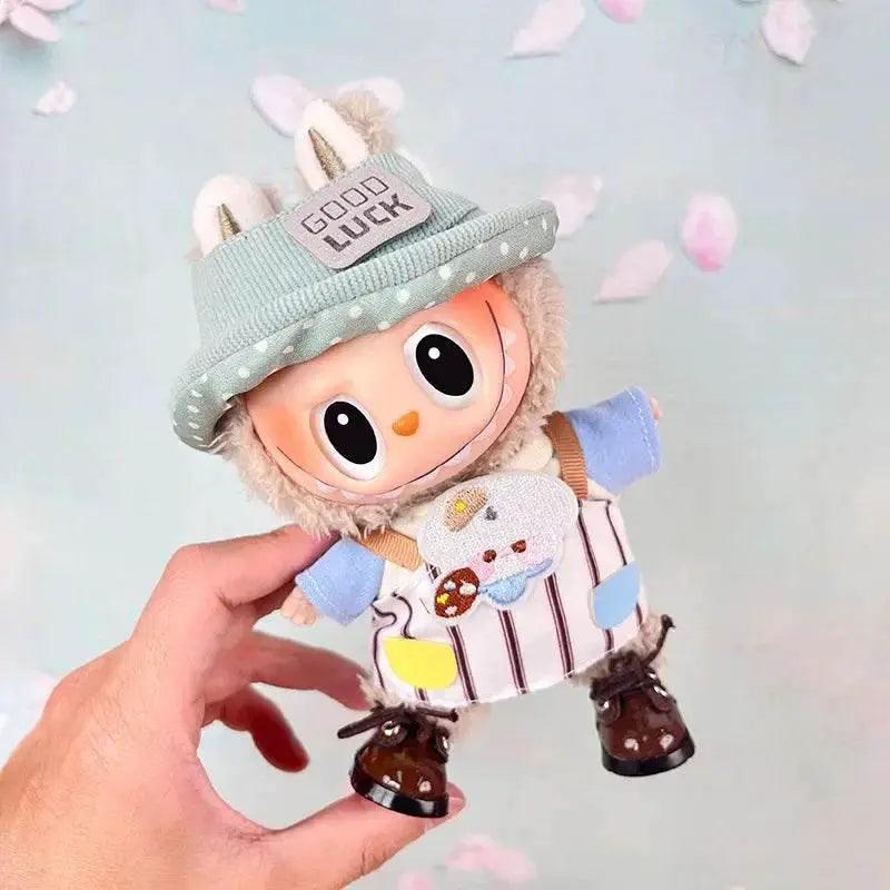  Elegant Summer Flower Qipao Dress for Labubu Dolls -  ToylandEU™