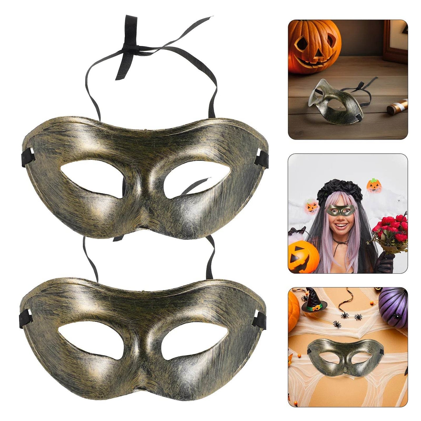 Elegant Venetian Masquerade Half Mask Set 15 For Parties - ToylandEU