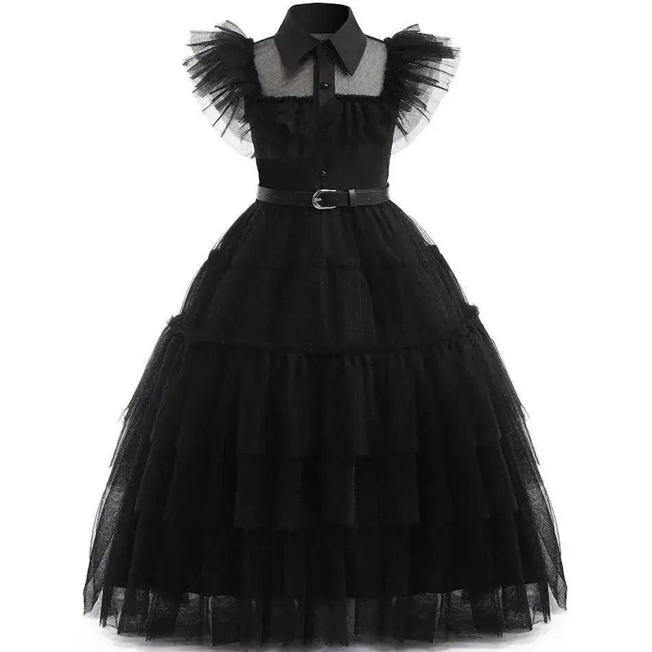  Elegant Wednesday Cosplay 4To6Y Dress Toyland EU -  ToylandEU™