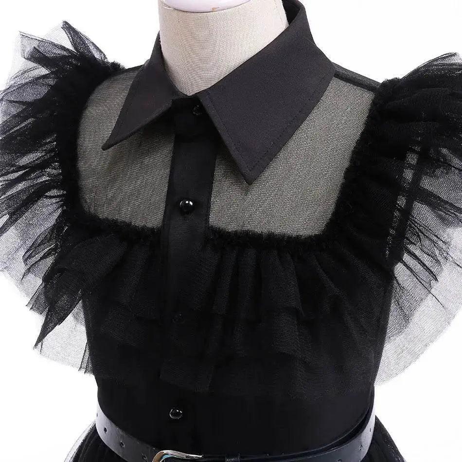  Elegant Wednesday Cosplay 4To6Y Dress Toyland EU -  ToylandEU™