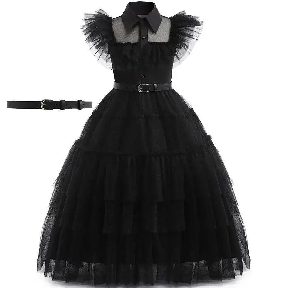 Elegant Wednesday Cosplay 4To6Y Dress Toyland EU -  ToylandEU™