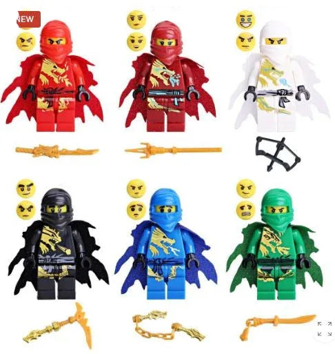 Lego Compatible Ninja Warrior Custom Figure Premium Quality - ToylandEU