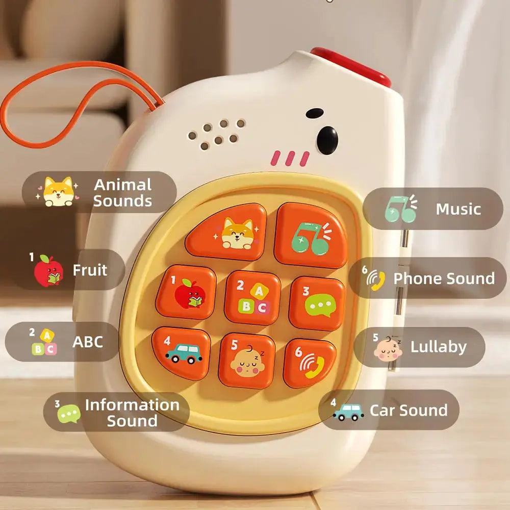  Elephant Phone Toy For Babies Montessori Sensory Board -  ToylandEU™
