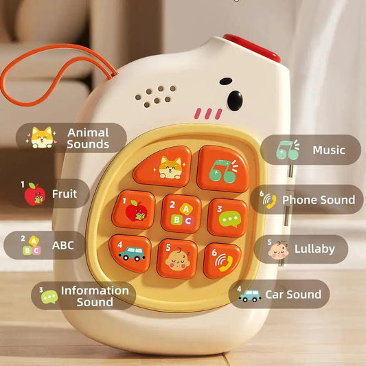  Elephant Phone Toy For Babies Montessori Sensory Board -  ToylandEU™