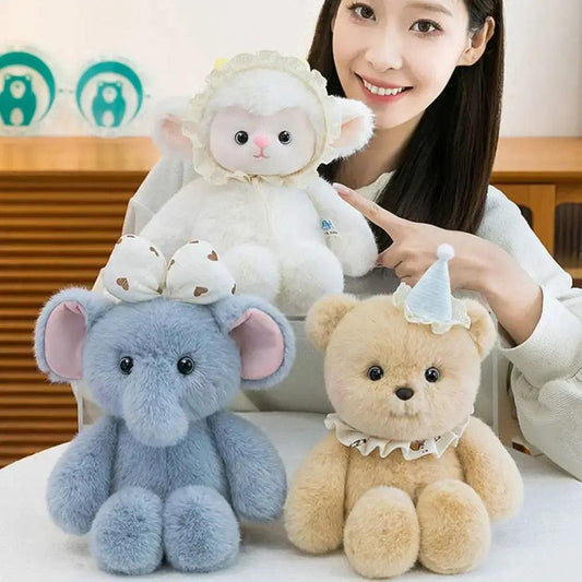  Elephant Plush Toy Ultra Soft PP Cotton Filling Pillow -  ToylandEU™