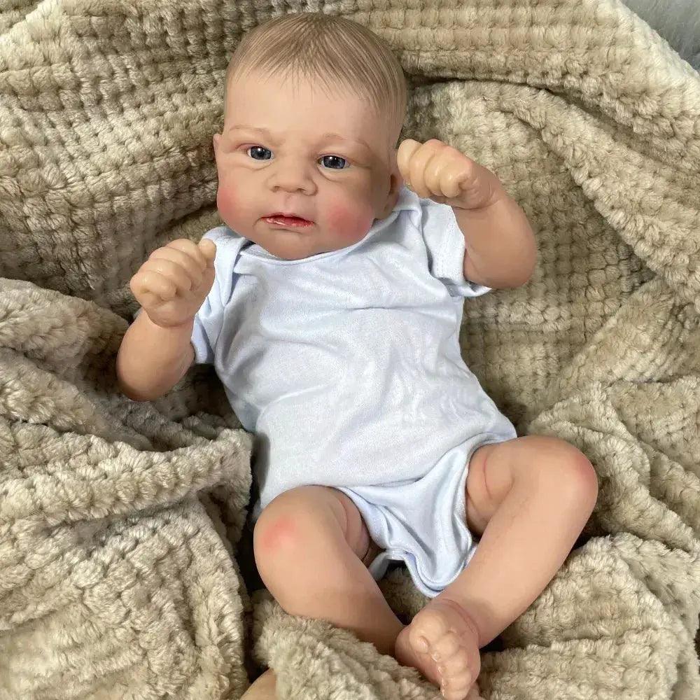  Elijah 17 Inch Reborn Doll Handmade Visible Veins -  ToylandEU™