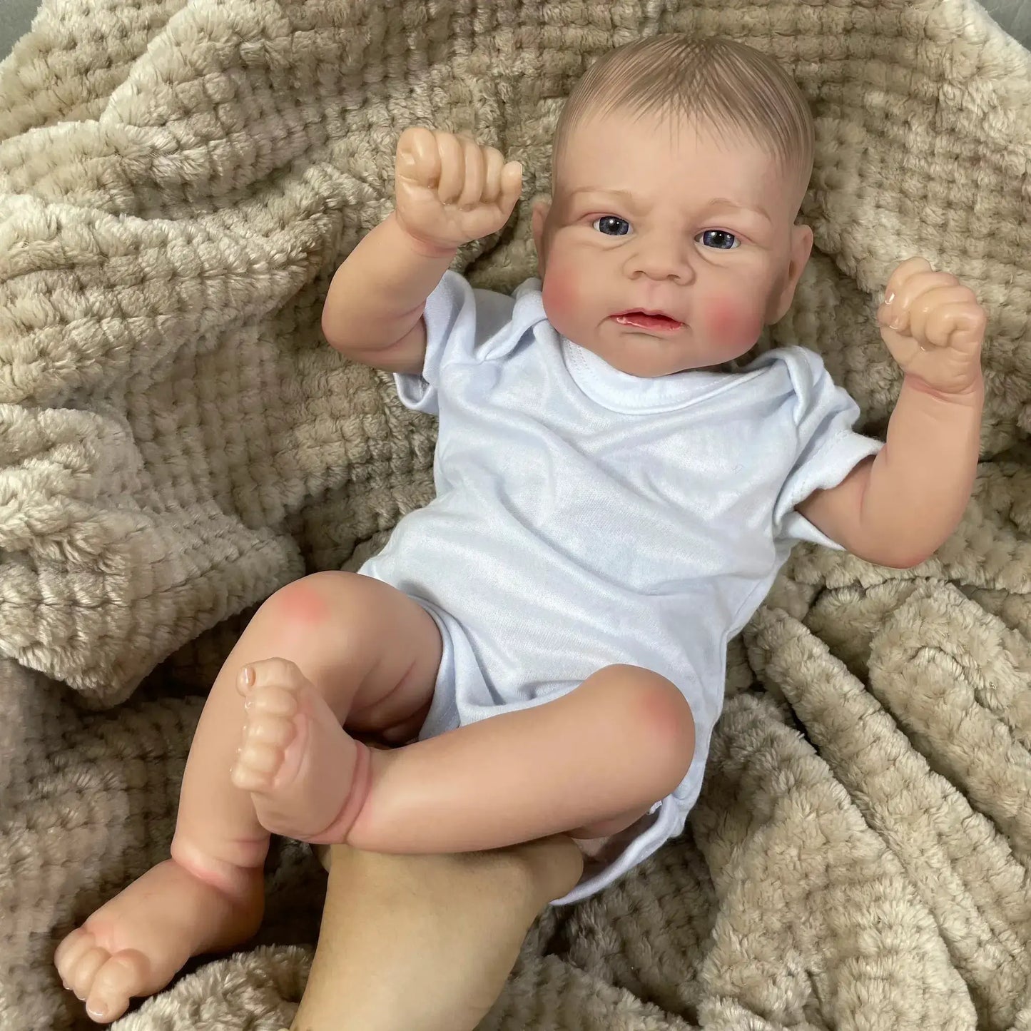  Elijah 17 Inch Reborn Doll Handmade Visible Veins -  ToylandEU™