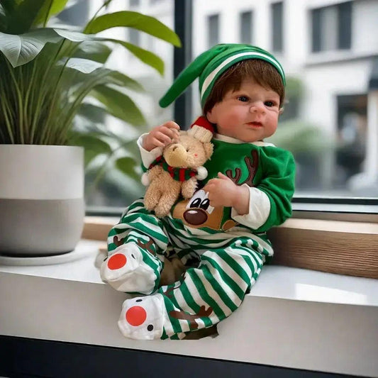  Elijah Reborn Doll Waterproof Lifelike 50cm Rooted Hair -  ToylandEU™