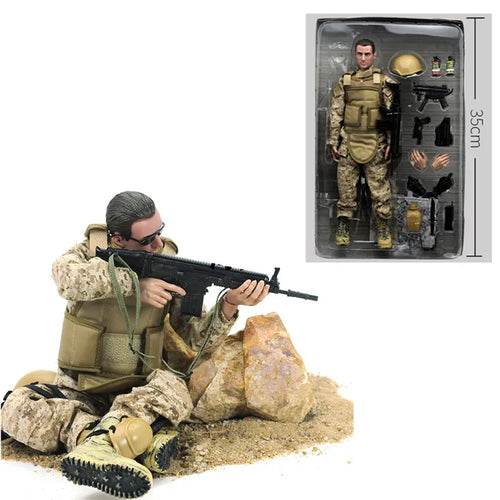 Elite 1/6 Scale Special Forces Action Figure with Detailed Gear - ToylandEU