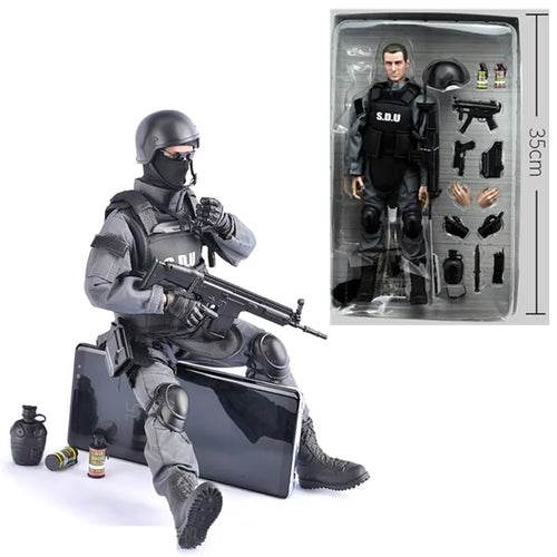 Elite 1/6 Scale Special Forces Action Figure with Detailed Gear - ToylandEU