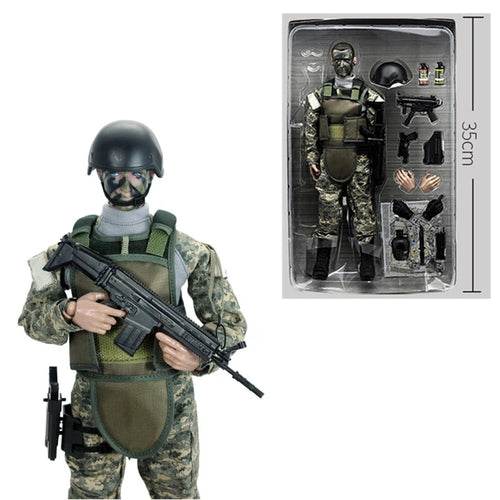 Elite 1/6 Scale Special Forces Action Figure with Detailed Gear - ToylandEU
