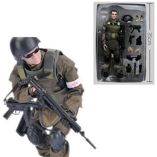Elite 1/6 Scale Special Forces Action Figure with Detailed Gear - ToylandEU