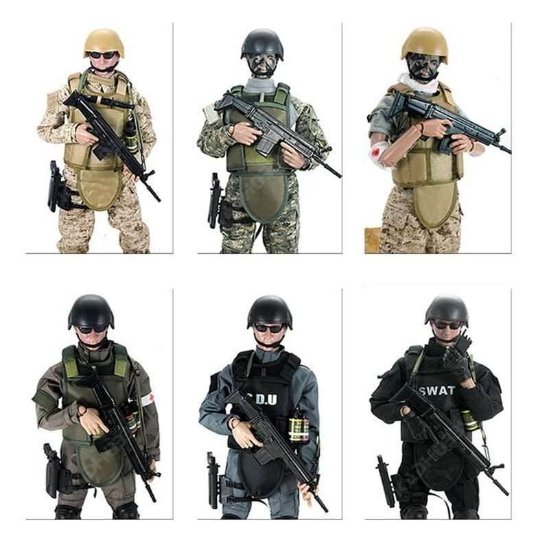 Elite 1/6 Scale Special Forces Action Figure with Detailed Gear - ToylandEU