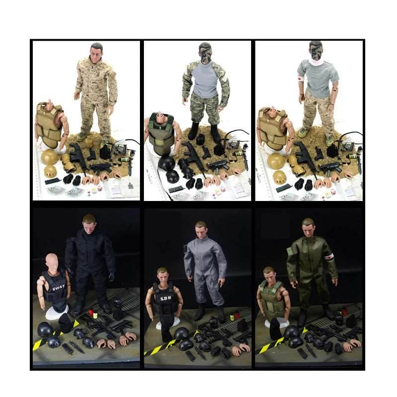 Elite 1/6 Scale Special Forces Action Figure with Detailed Gear - ToylandEU