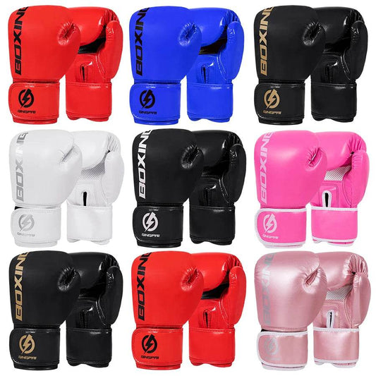 Elite Boxing Gloves PU Leather Training For Adults And Kids - ToylandEU