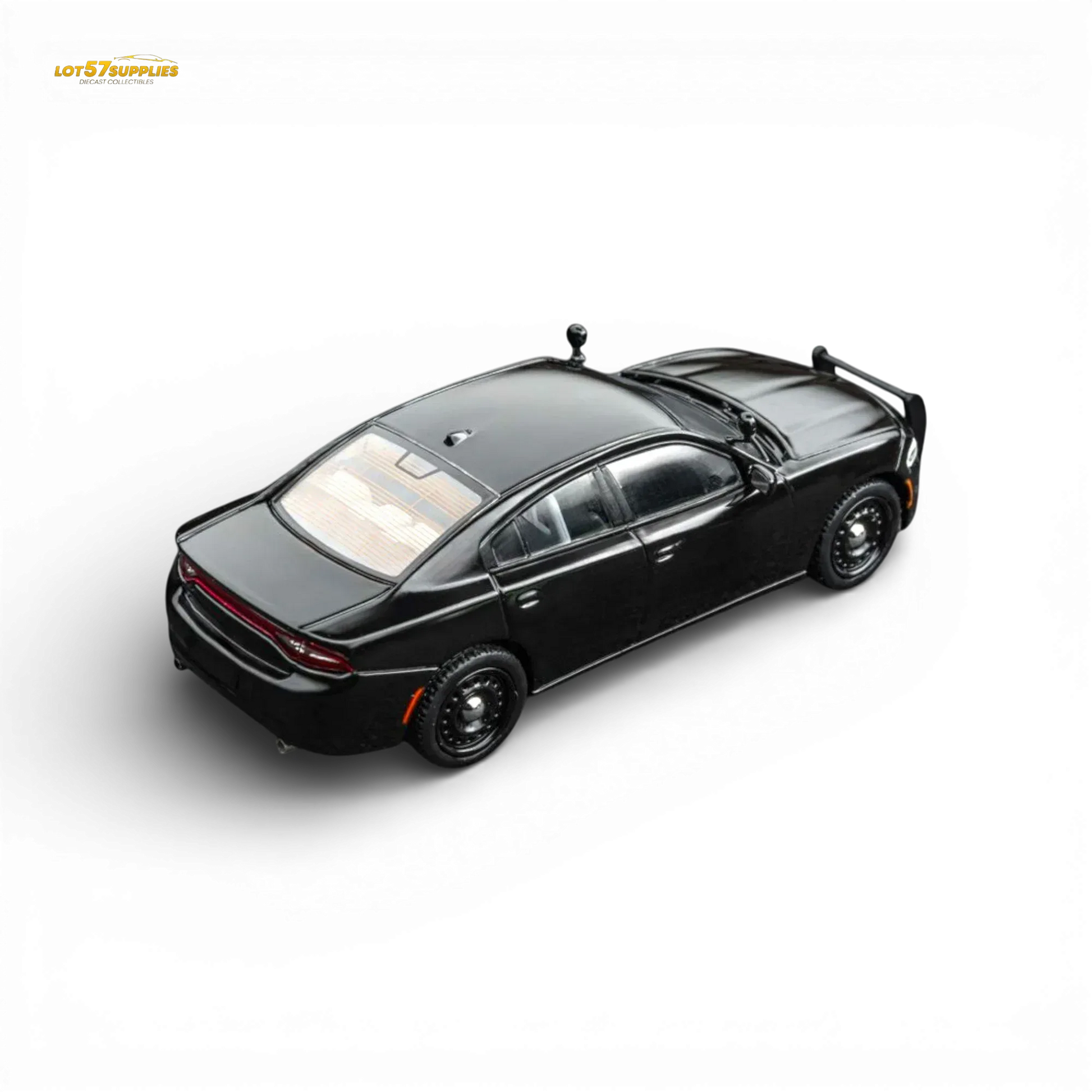 Elite Collectibles Dodge Warhorse Police Interceptor Black 1:64 - ToylandEU