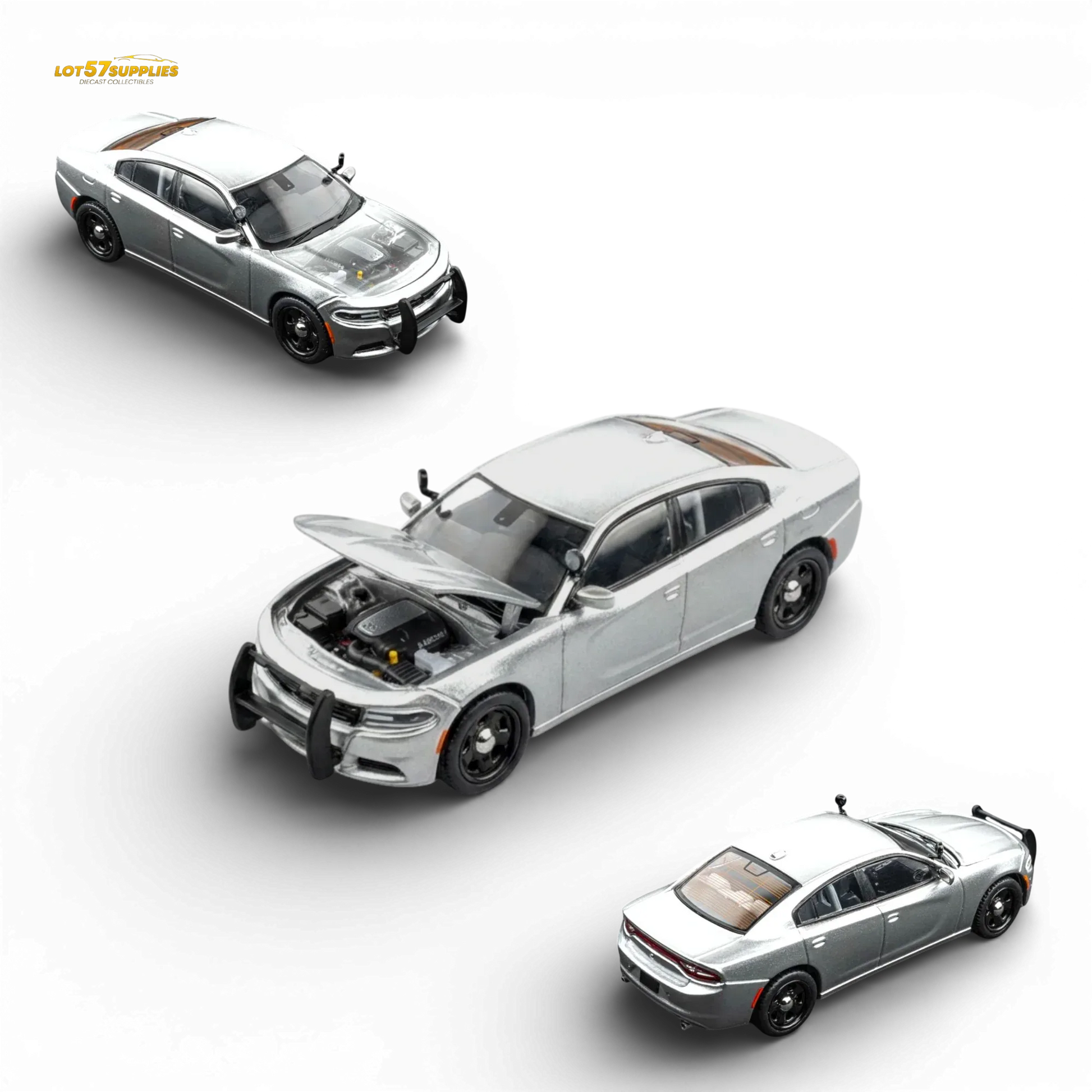 Elite Collectibles Dodge Warhorse Silver 1:64 - ToylandEU