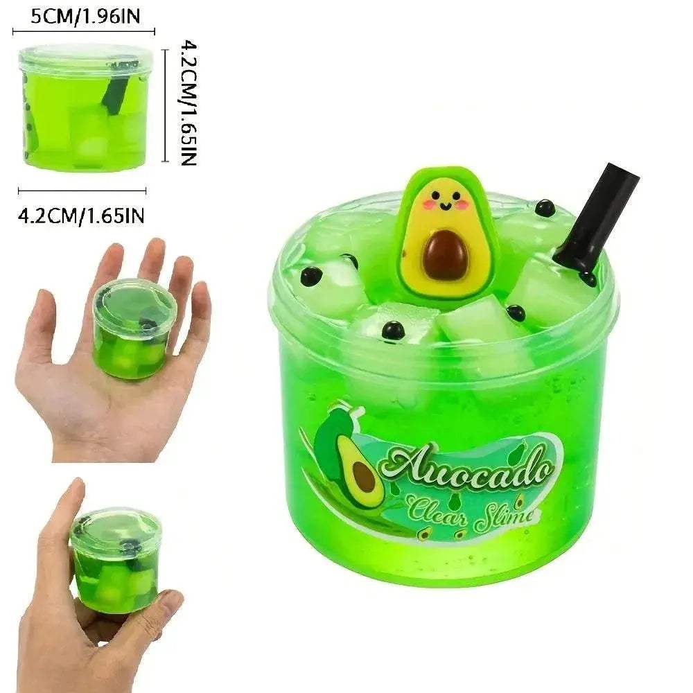  Elite Crunchy Slime Kit Clear Jelly Cube Toyland EU -  ToylandEU™