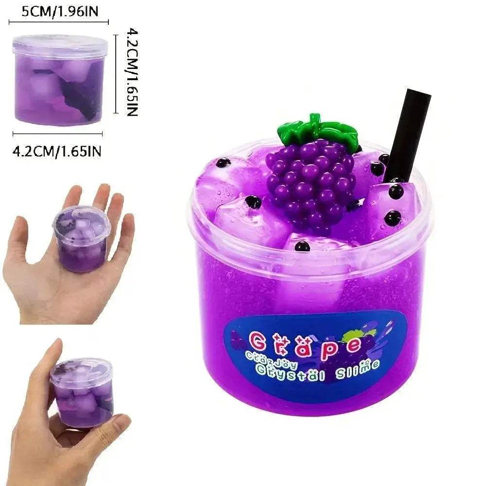  Elite Crunchy Slime Kit Clear Jelly Cube Toyland EU -  ToylandEU™