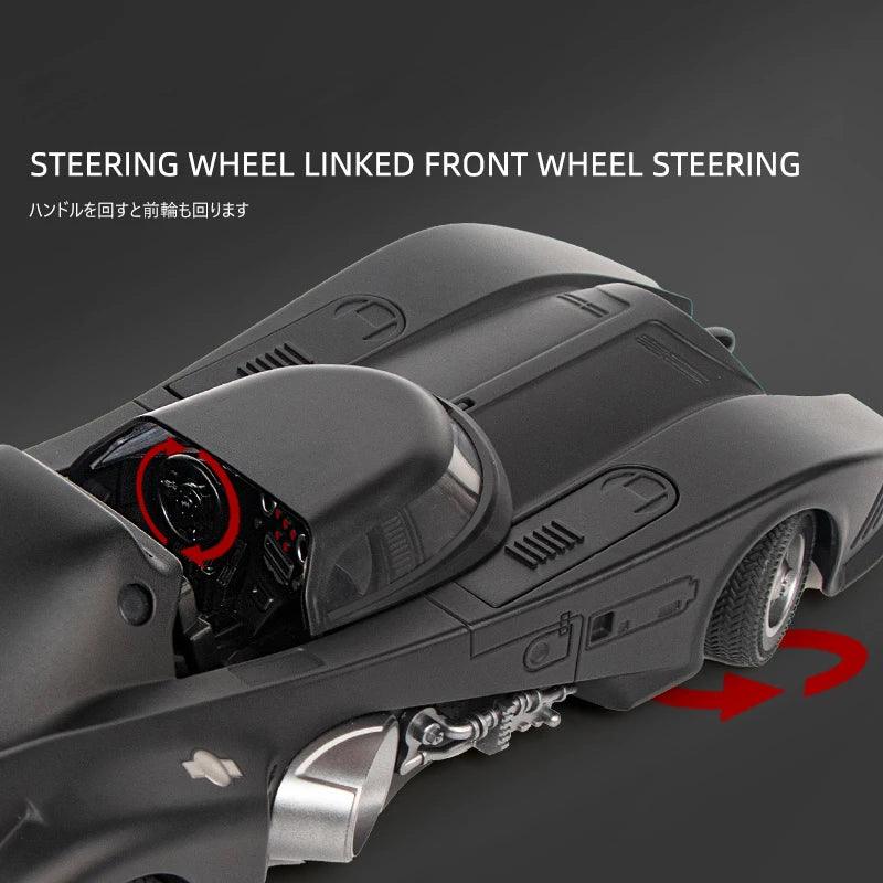 Elite Diecast Batmobile Scale Eighteen Model With Sound And Light For Boyfriend - ToylandEU