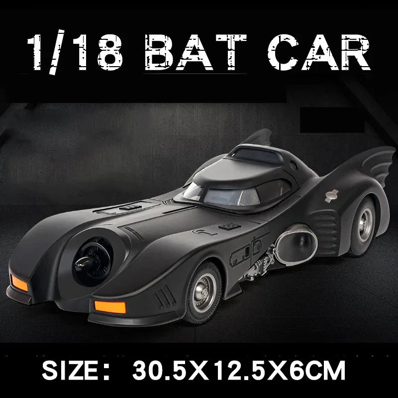 Elite Diecast Batmobile Scale Eighteen Model With Sound And Light For Boyfriend - ToylandEU
