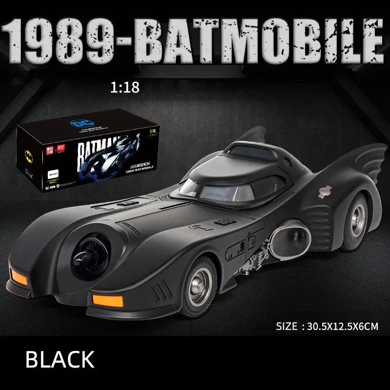 Elite Diecast Batmobile Scale Eighteen Model With Sound And Light For Boyfriend - ToylandEU