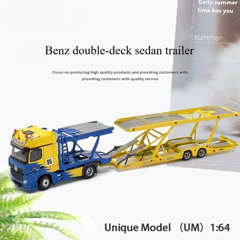 Elite Diecast Car 1/64 Benz Actros Gigaspace For Kids - ToylandEU