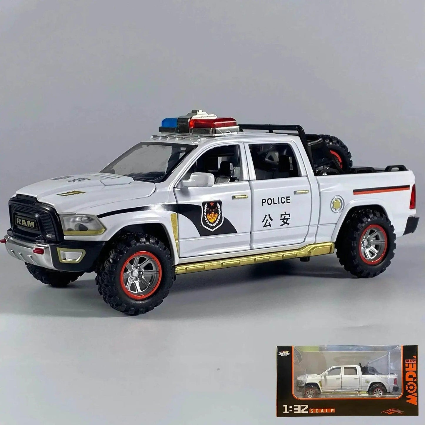  Elite Diecast Truck 1 32 Dodge Ram Offroad Toyland EU -  ToylandEU™