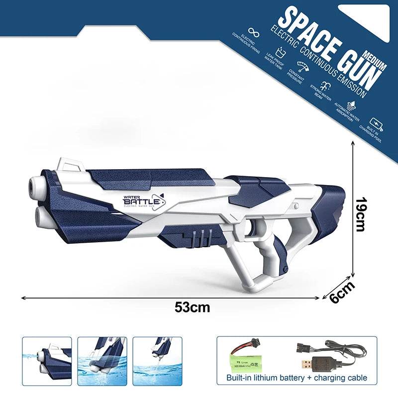 Elite Electric Water Gun Fully Automatic High Pressure Kids - ToylandEU