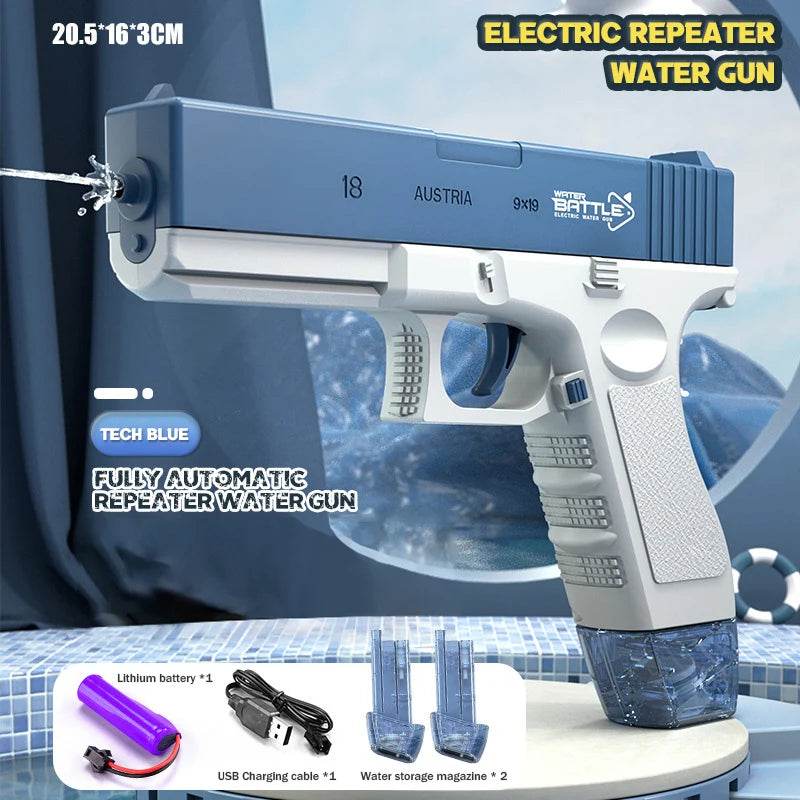 Elite Electric Water Gun Fully Automatic High Pressure Kids - ToylandEU