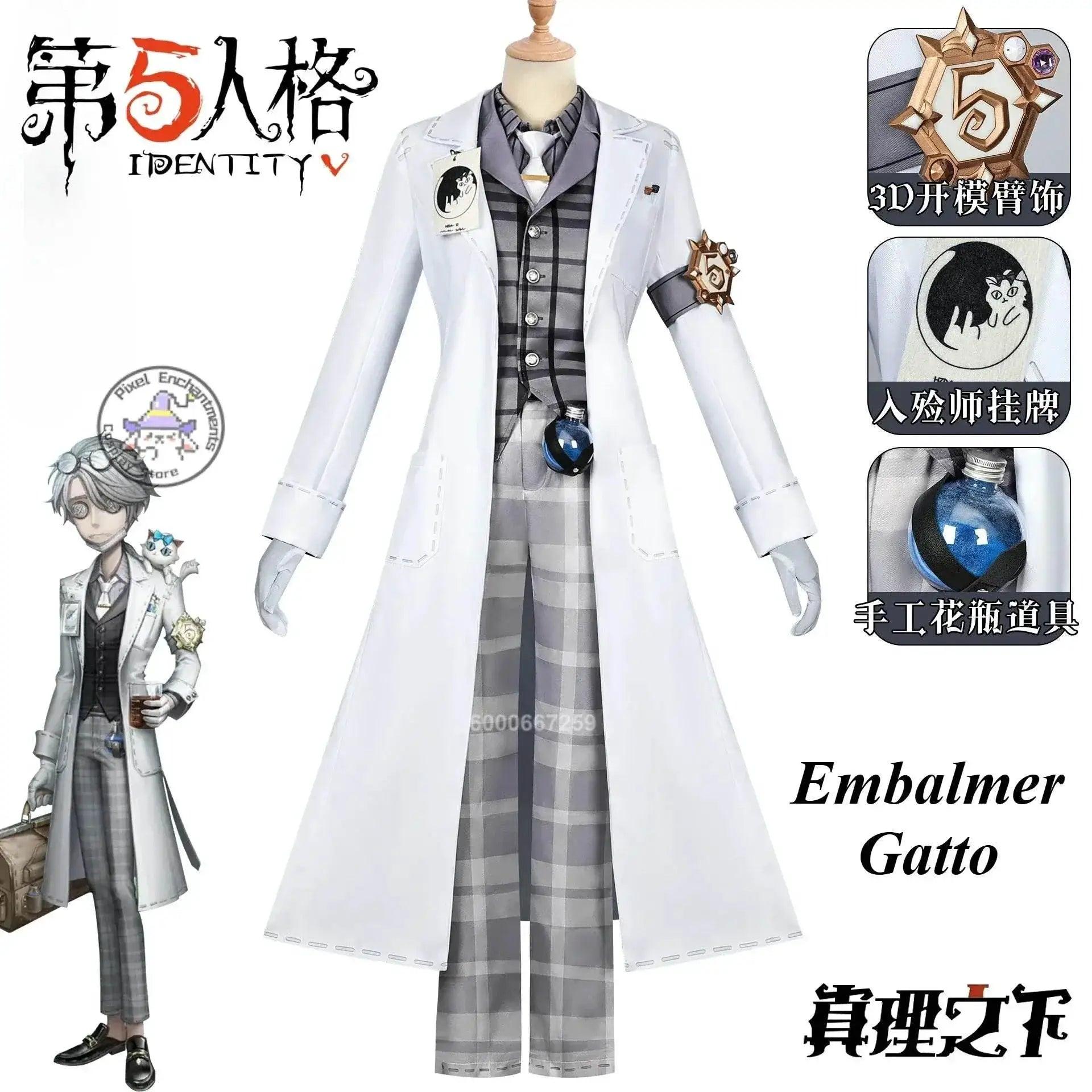  Elite Identity V Embalmer Trench Costume Toyland EU -  ToylandEU™