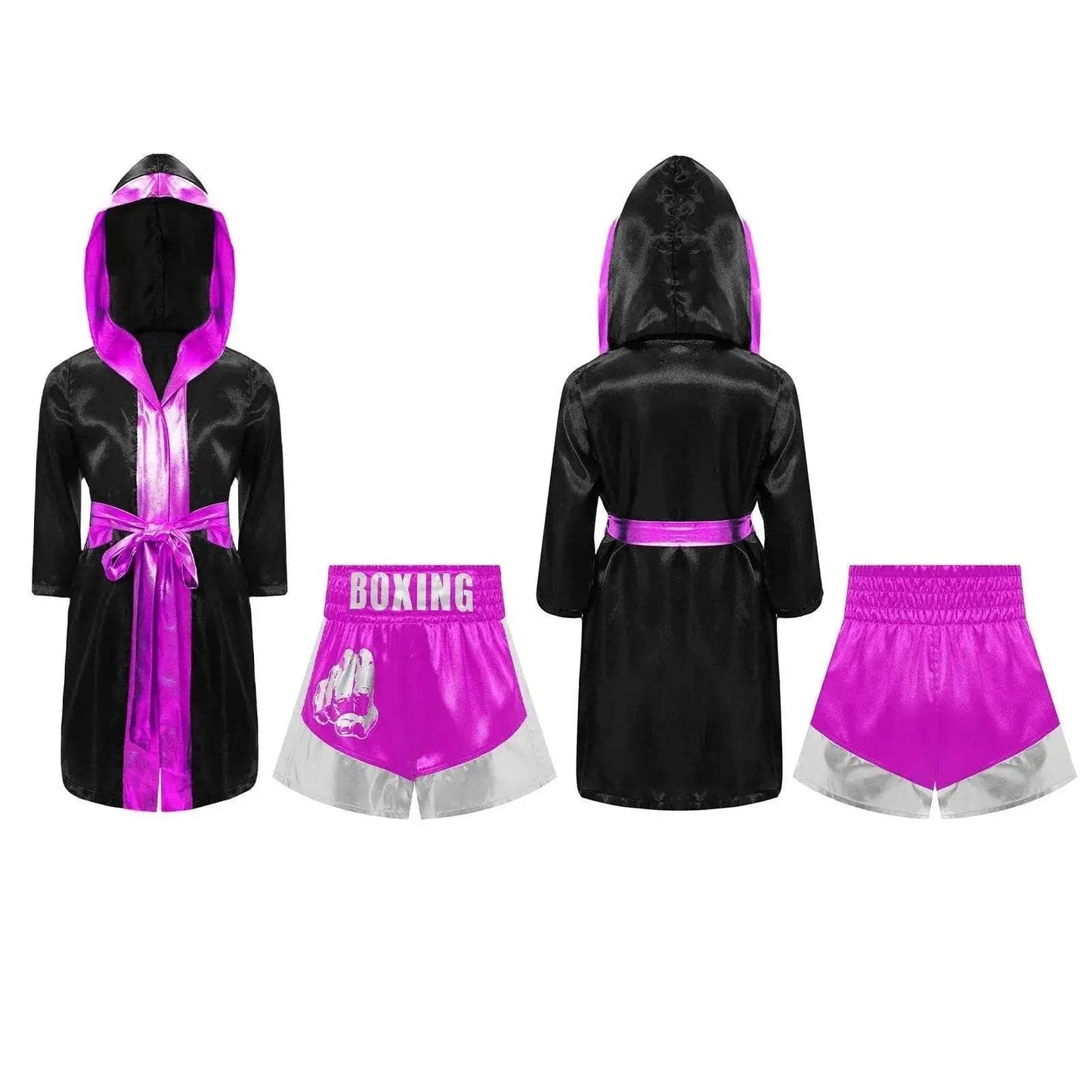  Elite Kids Boxing Belted Hooded Robe Toyland EU -  ToylandEU™