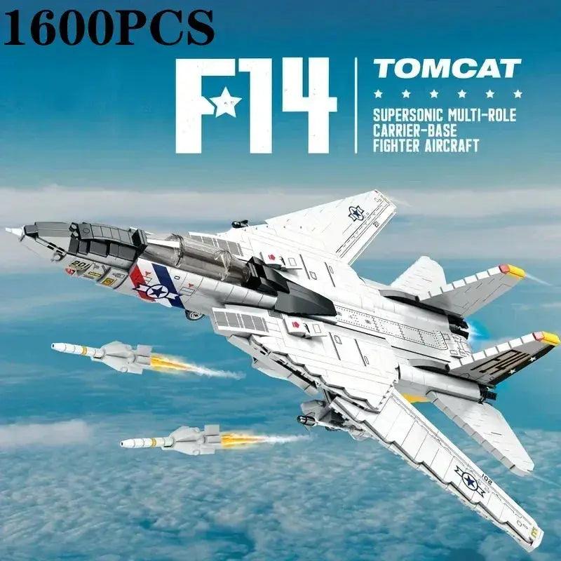  Elite Military Blocks F14 Tomcat Carrier Toyland EU -  ToylandEU™