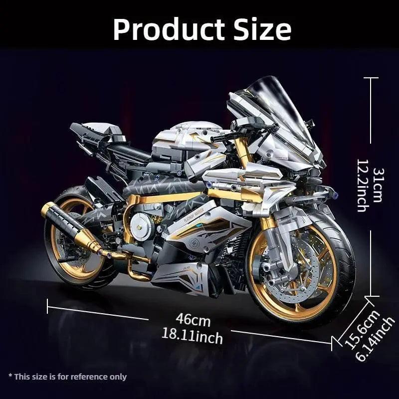  Elite Motorcycle Decor Racing Block 2045 Toyland EU -  ToylandEU™