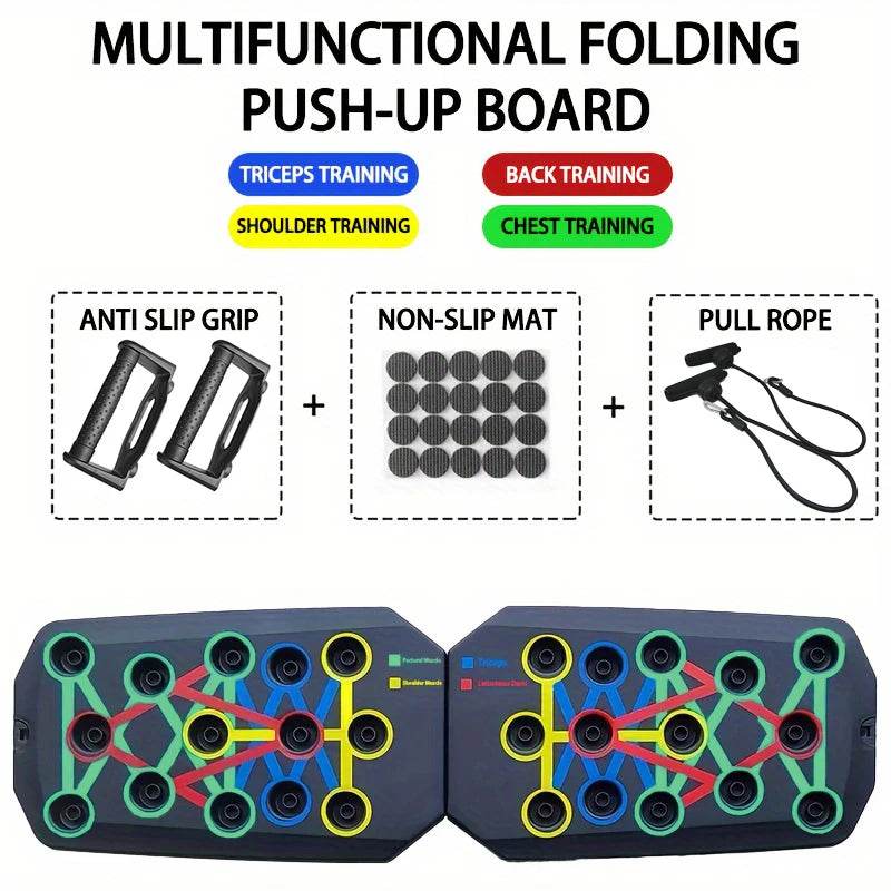 Elite Pushup Board Color Codes For Chest Back Training - ToylandEU
