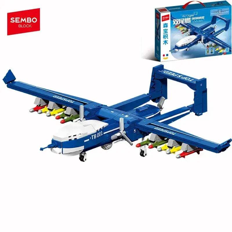  Elite SEMBO 434 Military Fighter Blocks Toyland EU -  ToylandEU™